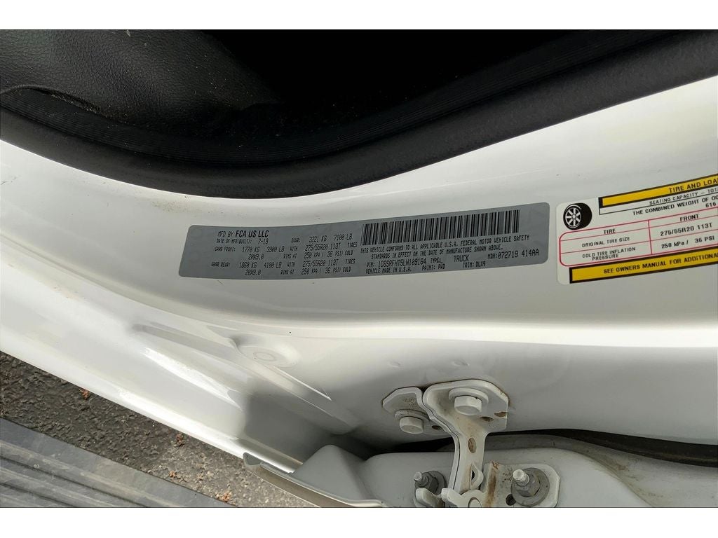 2020 RAM 1500 Limited