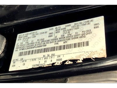 2023 Ford Escape Active