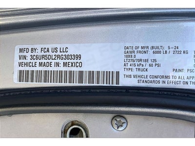 2024 RAM 2500 Big Horn