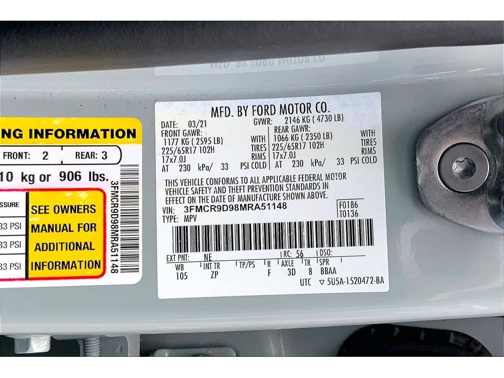 2021 Ford Bronco Sport Badlands