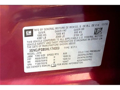 2017 Chevrolet Trax LT