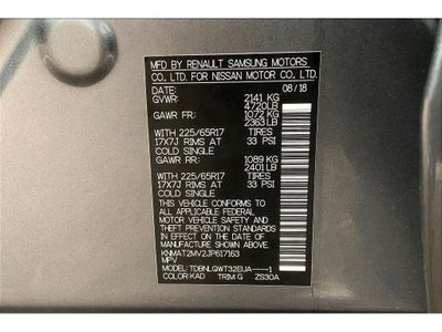 2018 Nissan Rogue SV