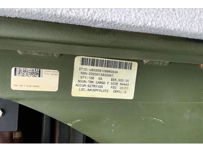 1999 AM GENERAL M923A1 Base