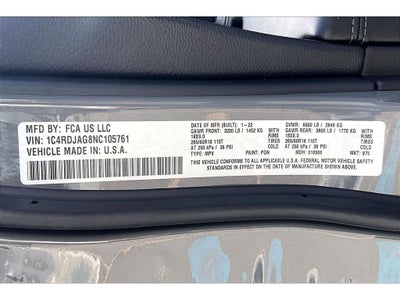 2022 Dodge Durango SXT