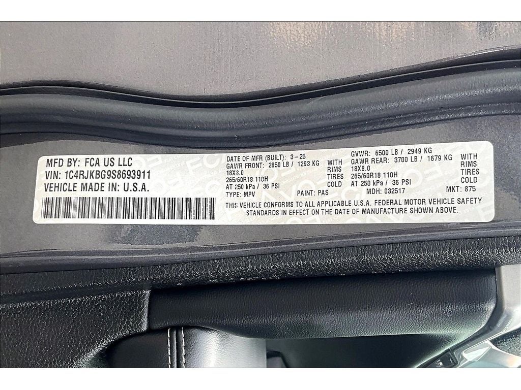 2025 Jeep Grand Cherokee L Limited