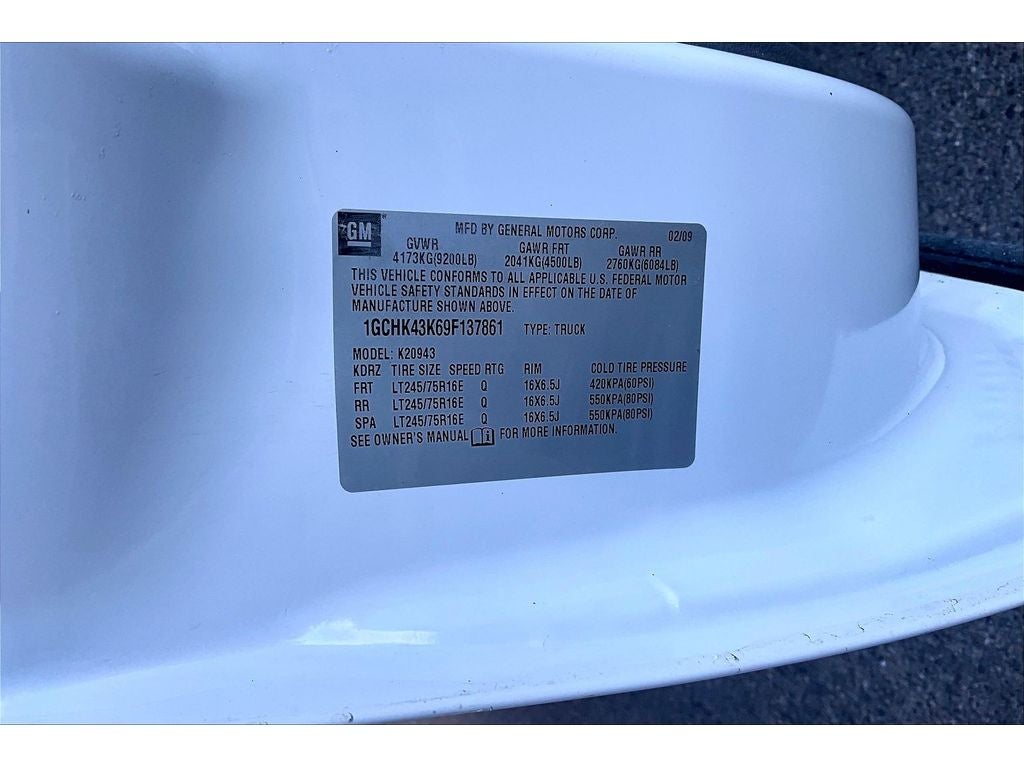 2009 Chevrolet Silverado Work Truck