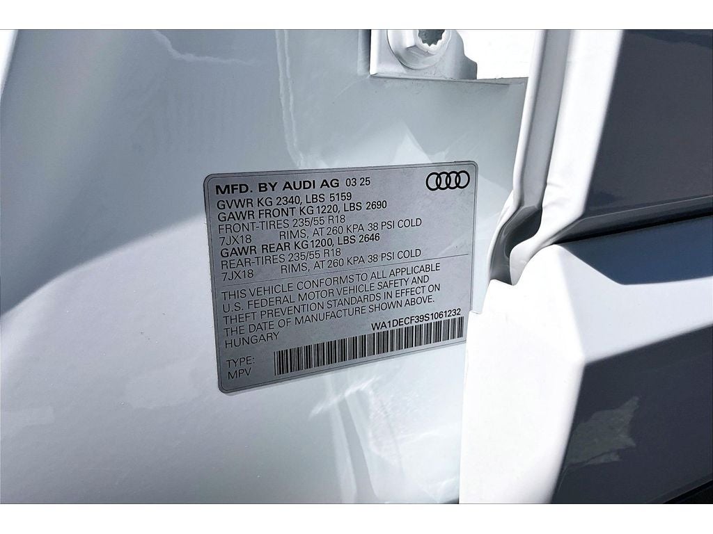 2025 Audi Q3 S line Premium