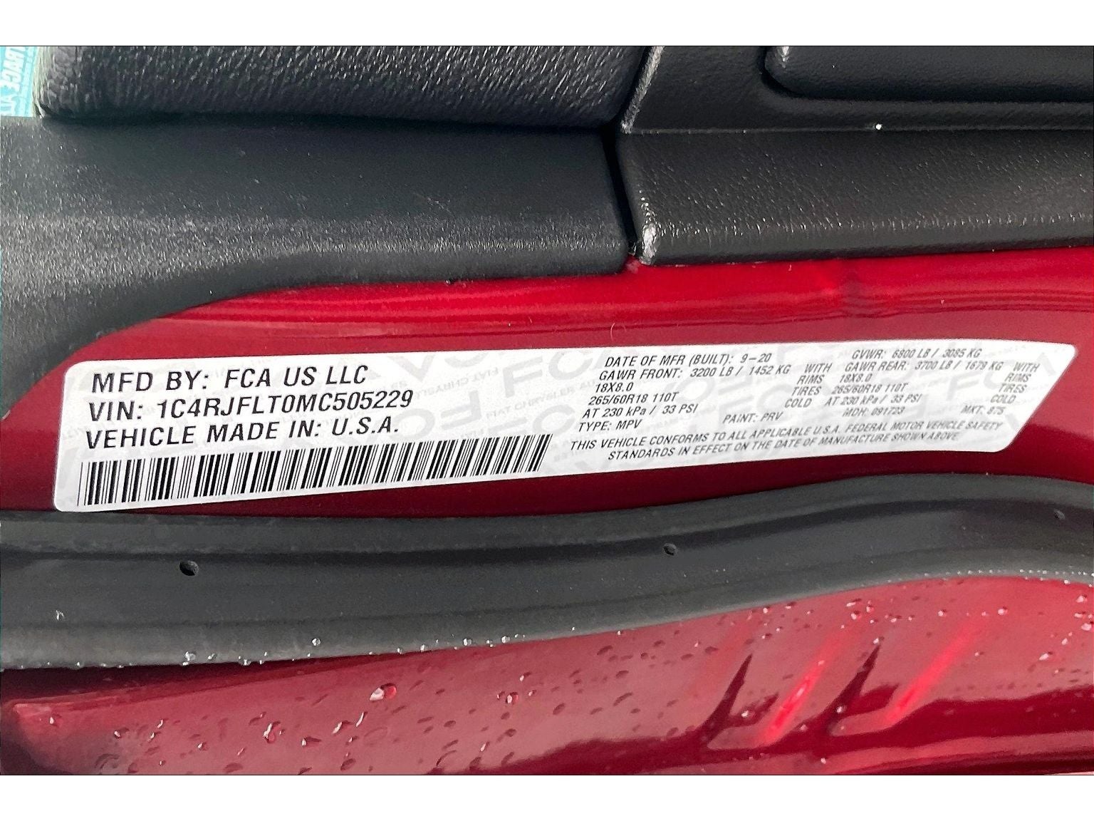 2021 Jeep Grand Cherokee Trailhawk