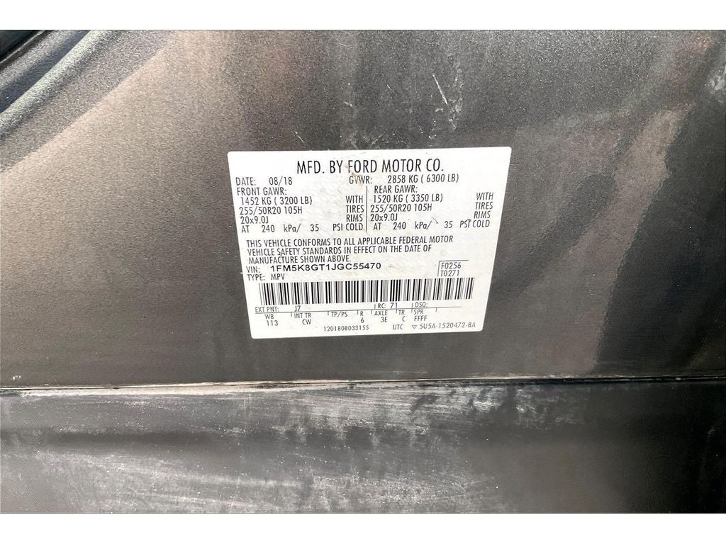 2018 Ford Explorer Sport