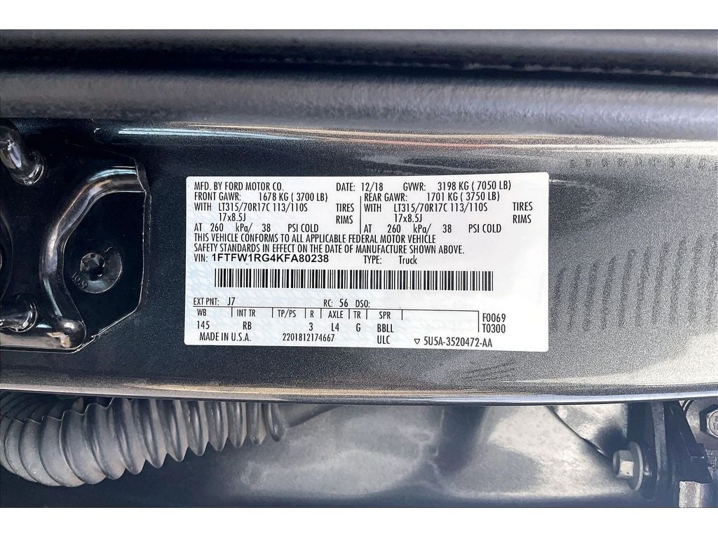 2019 Ford F-150 Raptor