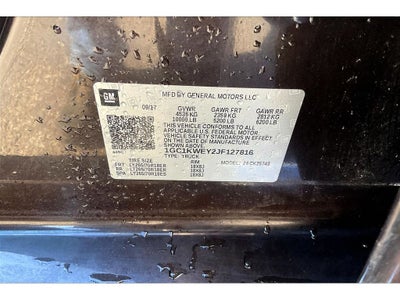 2018 Chevrolet Silverado 2500 HD LTZ