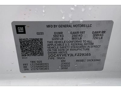 2020 Chevrolet Silverado 3500 HD High Country