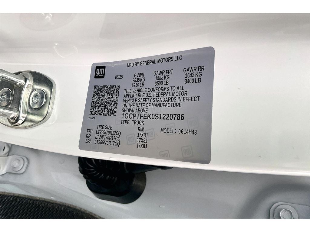 2025 Chevrolet Colorado ZR2