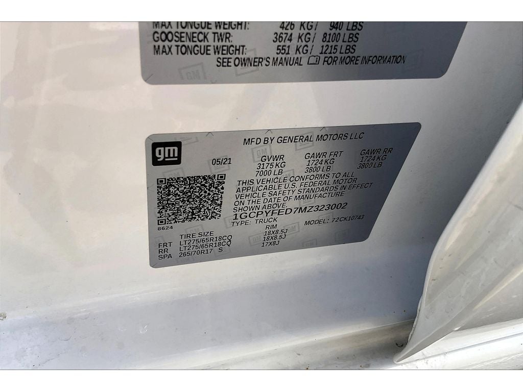 2021 Chevrolet Silverado 1500 LT Trail Boss