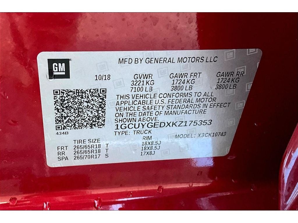 2019 Chevrolet Silverado 1500 LTZ