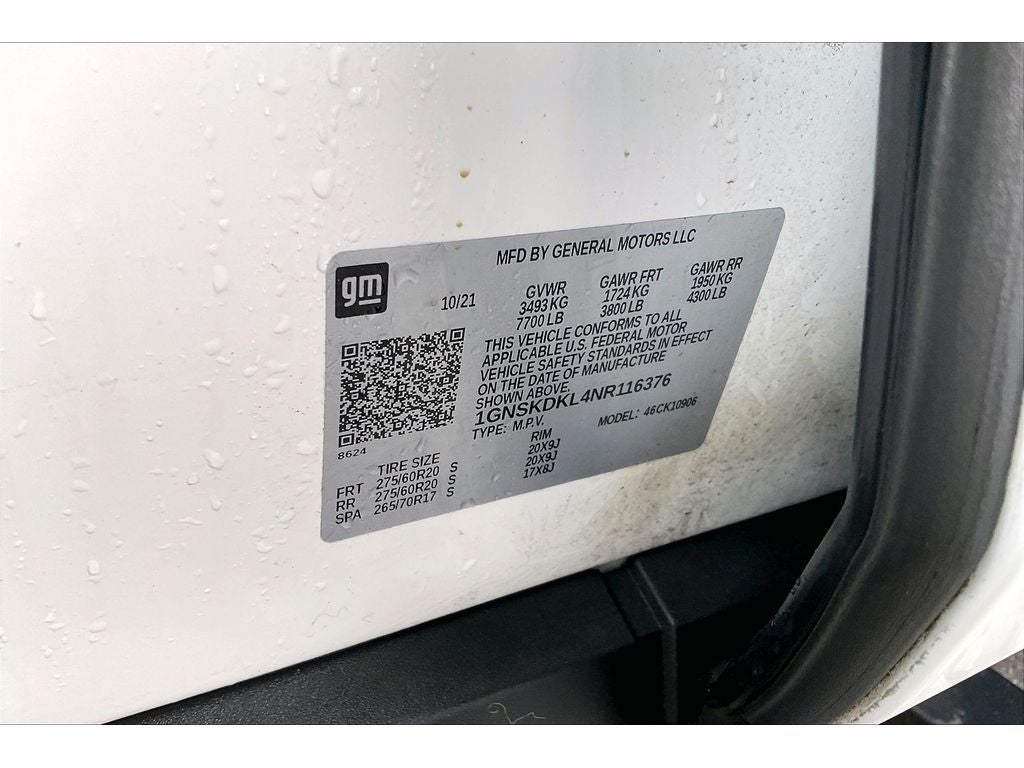 2022 Chevrolet Suburban Z71