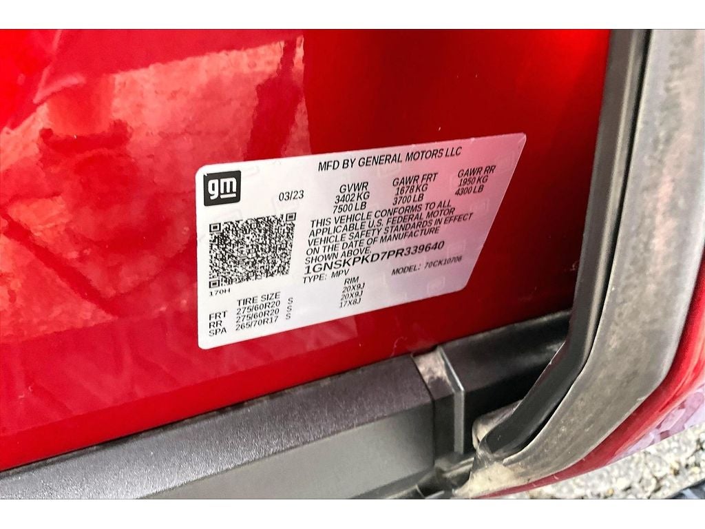 2023 Chevrolet Tahoe Z71