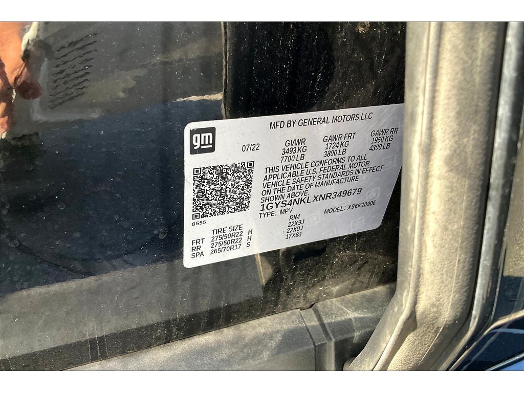 2022 Cadillac Escalade ESV Sport