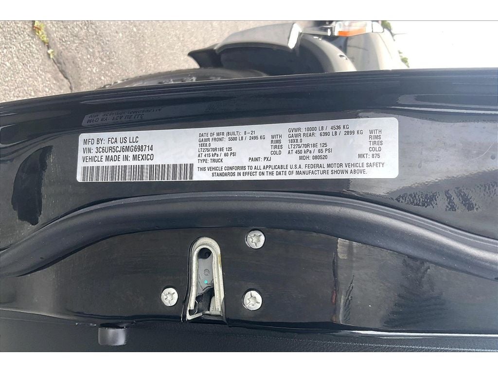 2021 RAM 2500 Tradesman