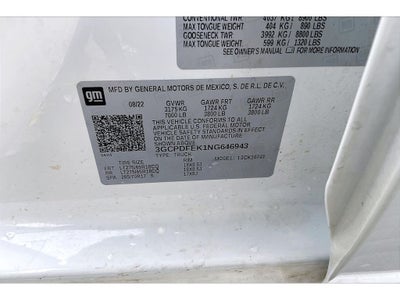 2022 Chevrolet Silverado 1500 LT Trail Boss