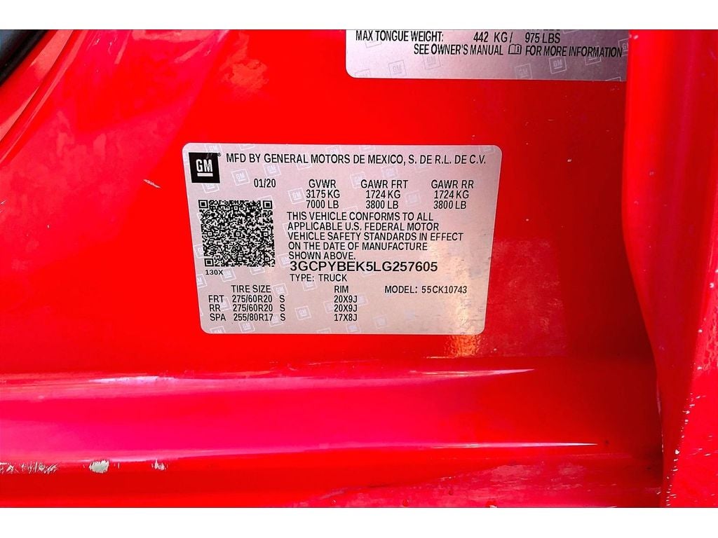 2020 Chevrolet Silverado 1500 Custom