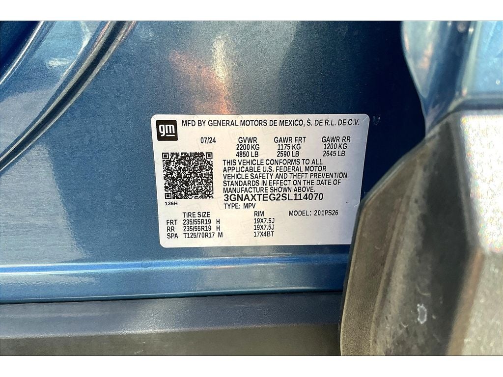 2025 Chevrolet Equinox RS