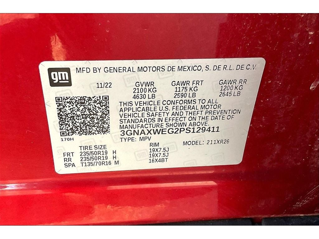 2023 Chevrolet Equinox RS