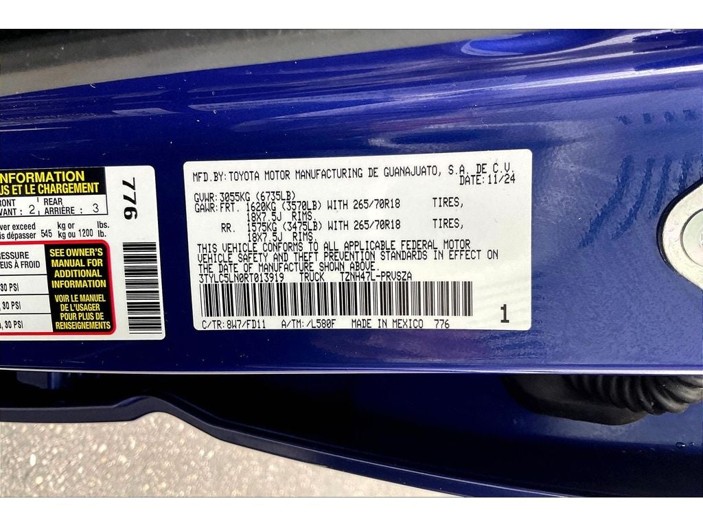 2024 Toyota Tacoma 4WD TRD Sport Hybrid