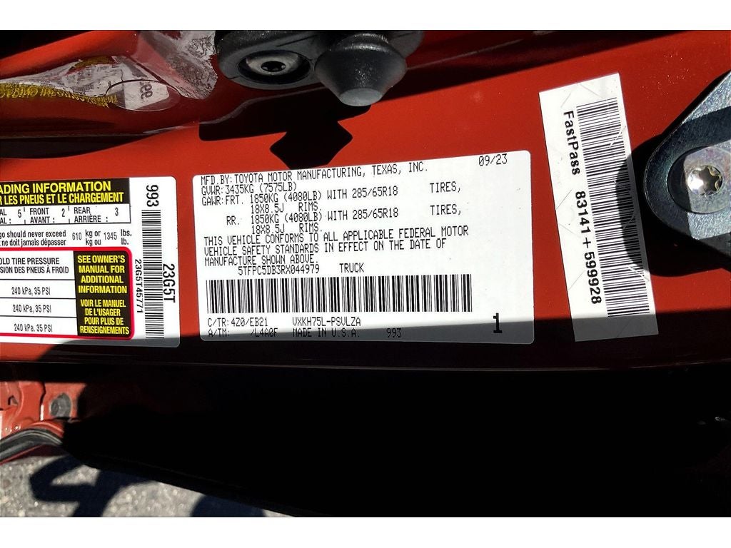 2024 Toyota Tundra 4WD TRD Pro Hybrid